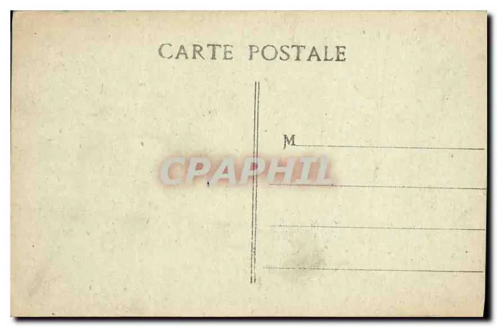 Marseille - A Pontão - Farol de Santa Maria - C.P. - Verso
