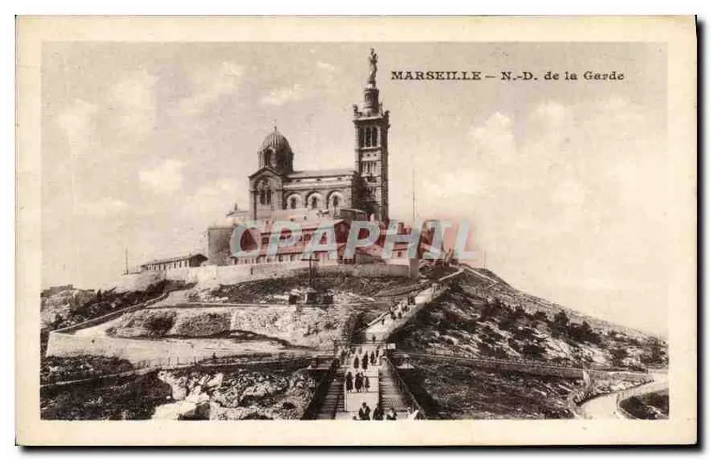 Marselha — N.-D. de la Garde — CPAPHIL - Frente