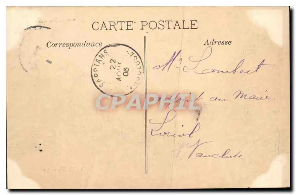 Marselha. Através dos Pinheiros — editor Nacional, n°10 - Verso