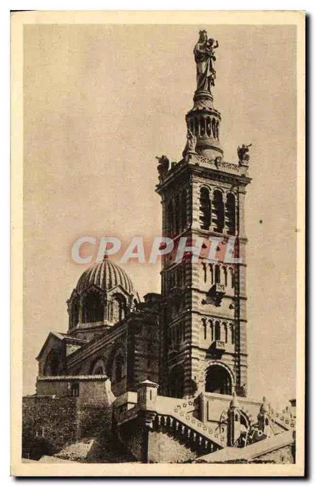 Notre-Dame de la Garde — Byzantinische Turm — Les Éditions d'Art Marcel Paris - Vorderseite