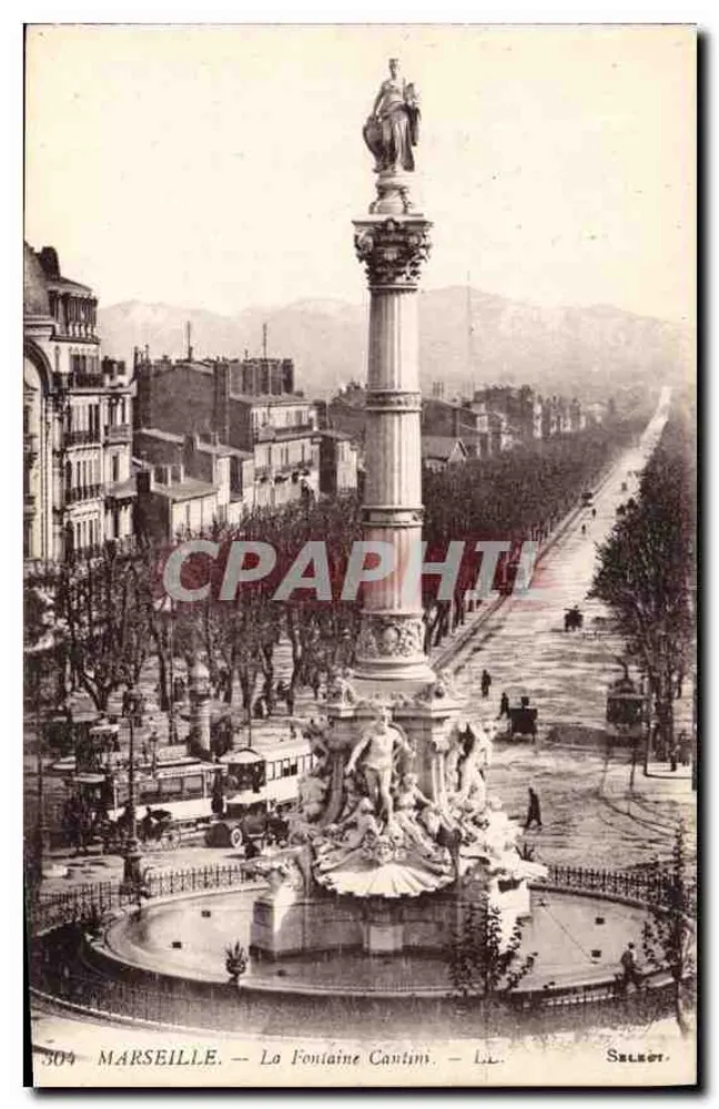 Marseille — A Fonte Cantini — Select 304 - Frente
