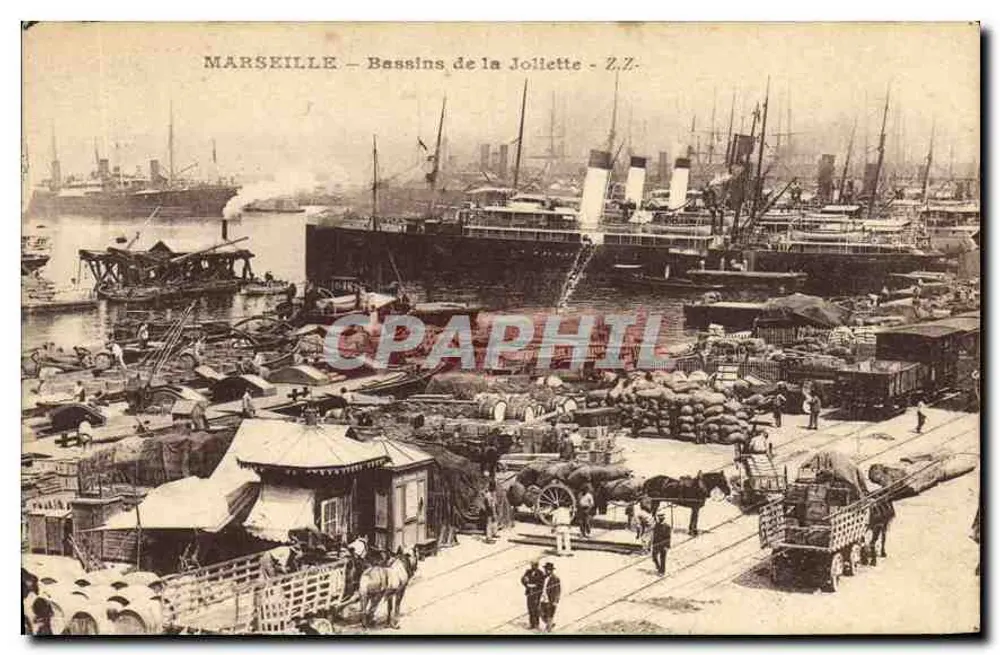 Marseille — Bassins de la Joliette — Z.Z. - Vorderseite