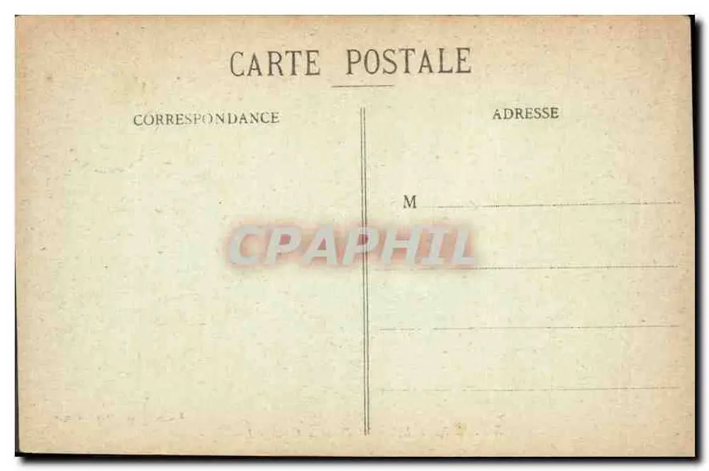 Marselha - N.-D. da Garde - A Cripta — Edição especial da Barillette - Verso
