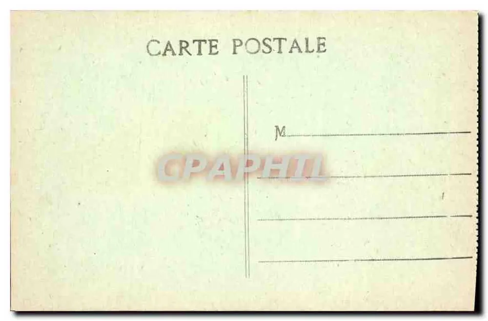 Marselha - Praça da Bolsa - P.B. - Verso