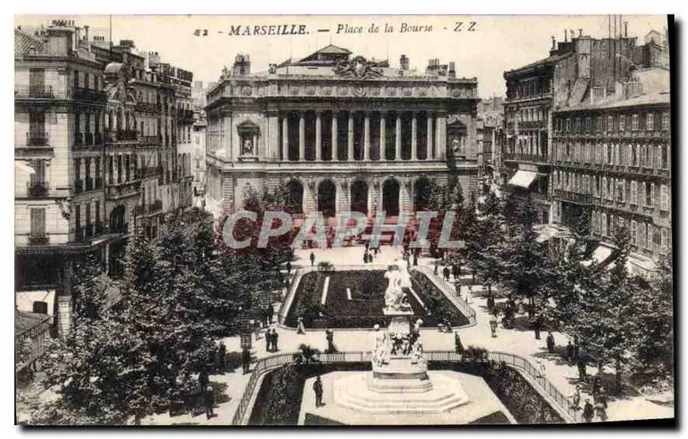 Marseille — Praça da Bolsa — Z Z - Frente