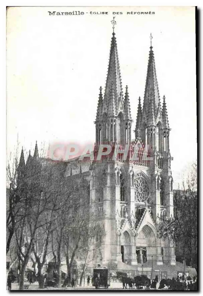 Marselha — Igreja dos Reformados - Frente