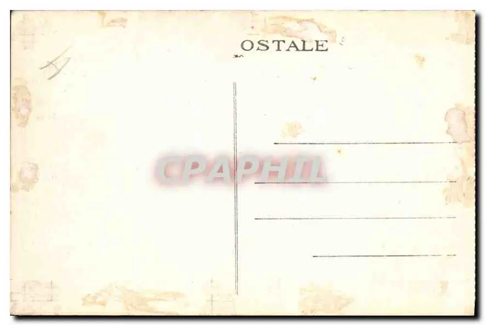 Marseille — Quai des Belges und Quai du Port — Graphil - Rückseite