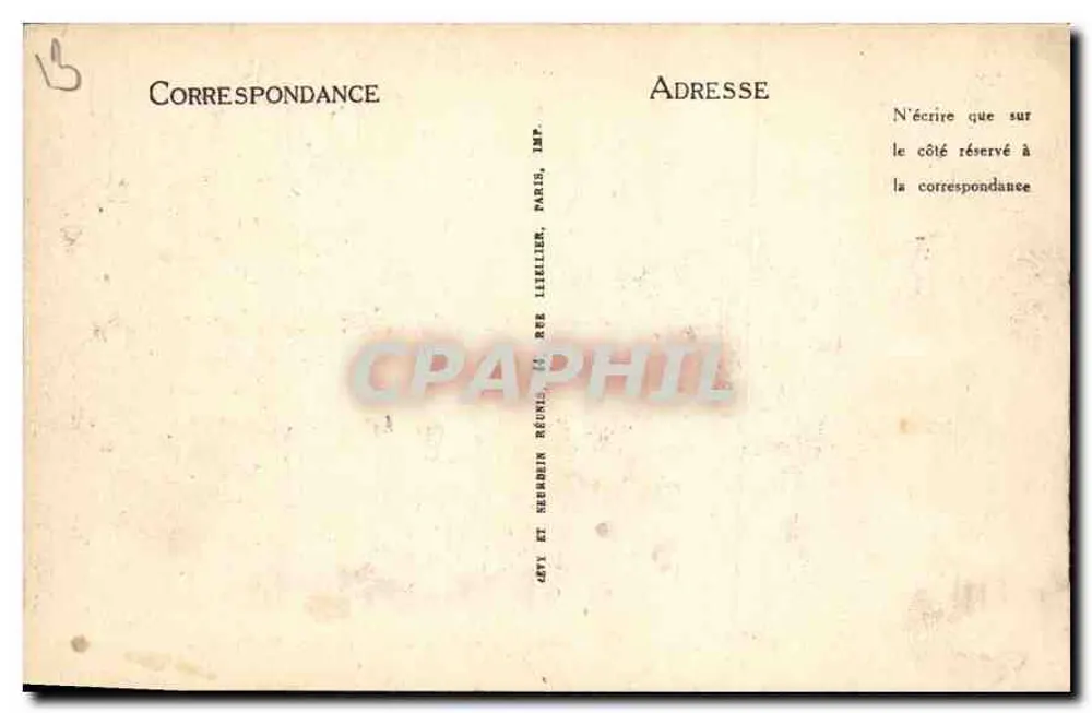 Marseille — Rundum und Promenade du Prado — SELECTA LL n°110 - Rückseite