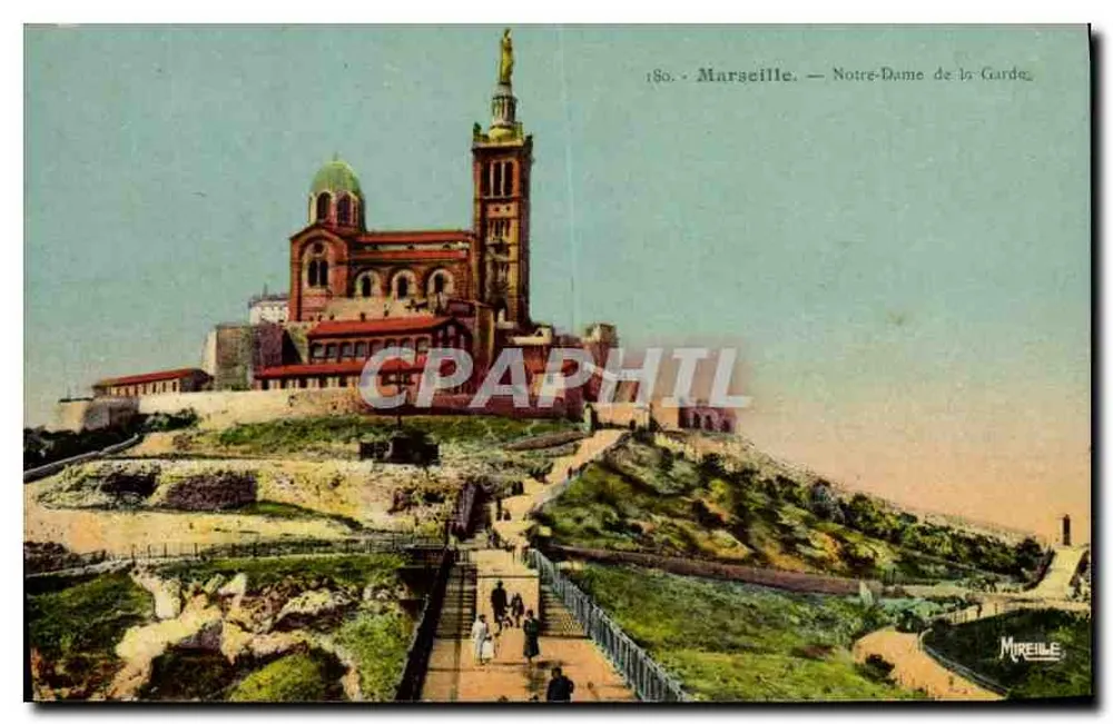 Marseille — Notre-Dame de la Garde — Mureille, n°180 - Frente