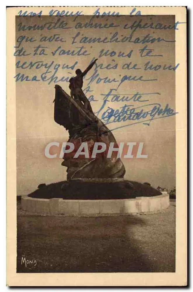 Denkmal für die Opfer des Meeres — Marseille — Verlag: Les Petits Tableaux de Marseille, Nr. SE 11 - Vorderseite