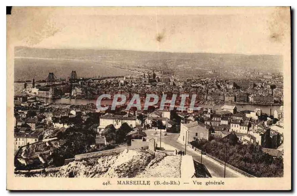 Marselha (B.du Rh.) — Vista geral — Impressora ADIA, Nice - Frente