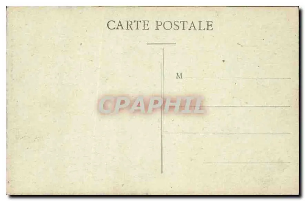 Marseille — Notre-Dame de la Garde — Passerelle des Ascenseurs — Sonderausgabe der Basilika, Nr. XXII - Rückseite