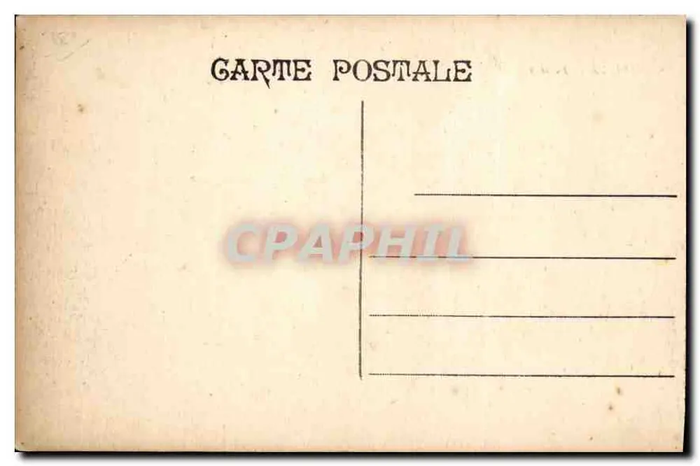 Marselha — Porta de Aix — editor não identificado - Verso