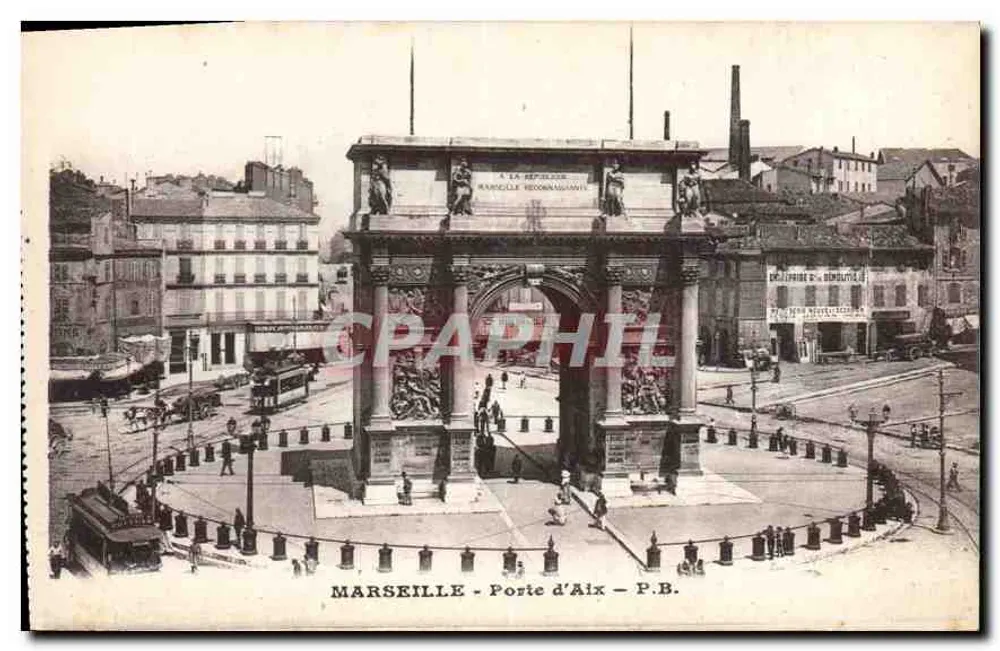 Marseille - Porta de Aix — P.B. - Frente