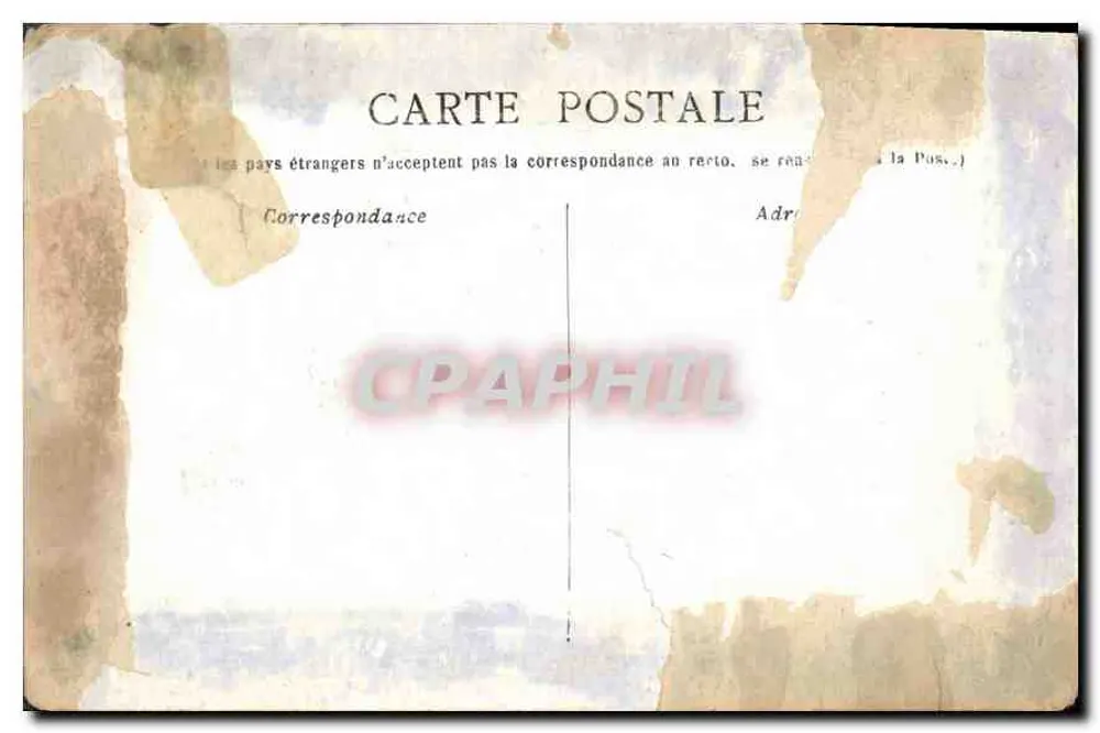Marselha — Victor Gélu — estátua sobre fonte - Verso