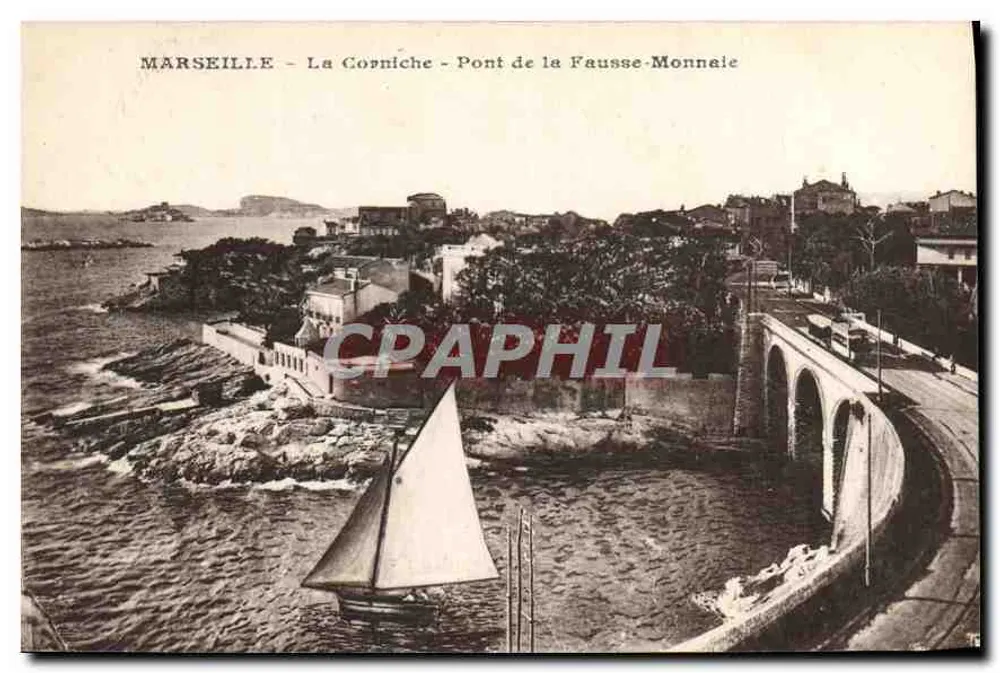 Marseille - La Conniche - Pont de la Fausse-Monnaie - Vorderseite