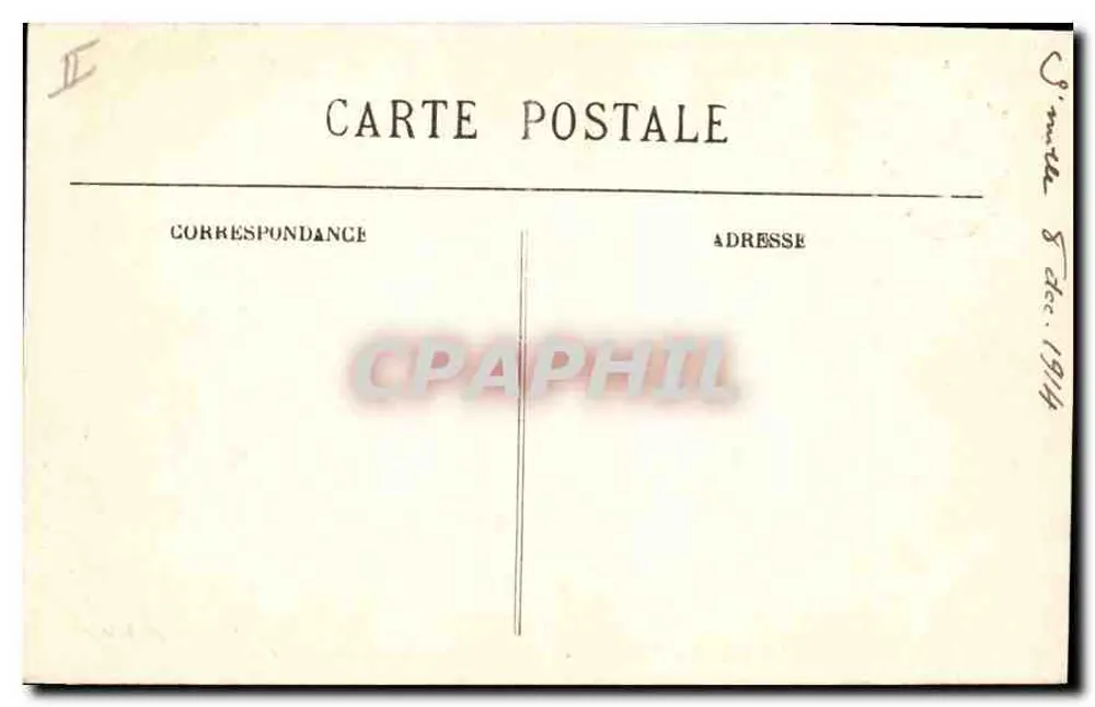 Marseille - N.-D. de la Garde, Ansicht von der See — Sonderausgabe der Basilika, n° XXIX - Rückseite