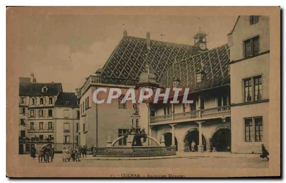 Colmar — Oude Domanes — uitgever N. Marchet, n°15 - Voorkant