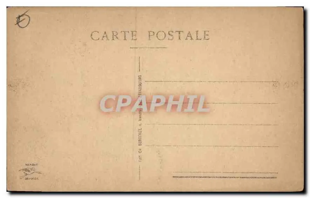 Colmar — Oude Domanes — uitgever N. Marchet, n°15 - Achterkant
