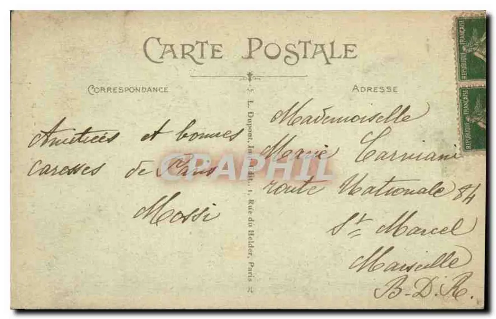 Paris - Notre-Dame - L.D. - Verso