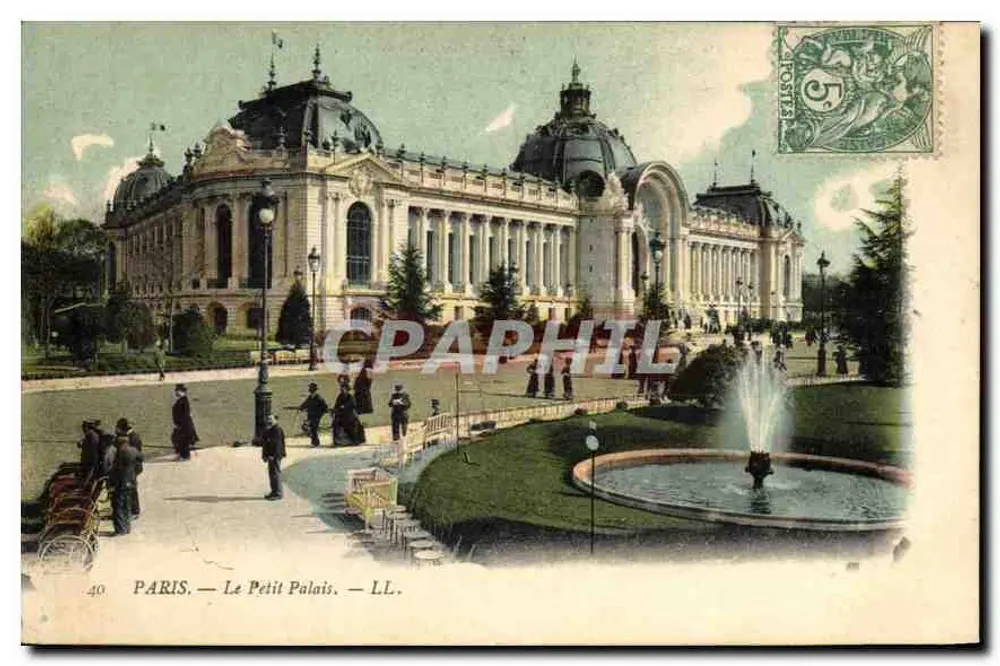 PARIS — O Pequeno Palácio — LL. - Frente