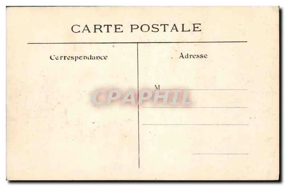 Garten des Carrousel — Paris — L.J. & Cie, Angoulême-Paris - Rückseite