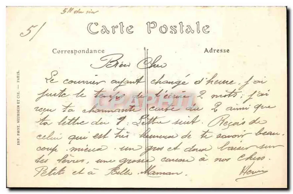 PARIS — Perspectiva do Boulevard des Italiens — ND. Fot. - Verso