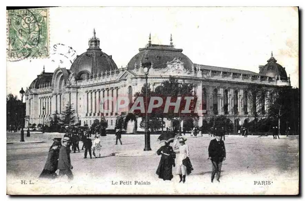 O Pequeno Palácio — Paris — H. L. - Frente