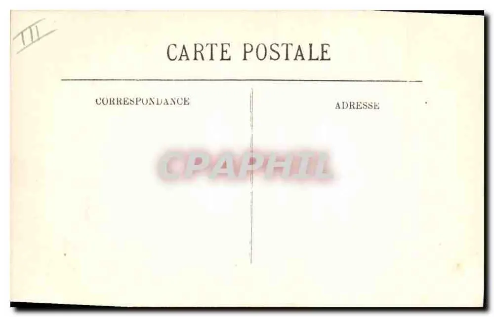 Paris — A Estátua de Estrasburgo — LL. n° 838 - Verso