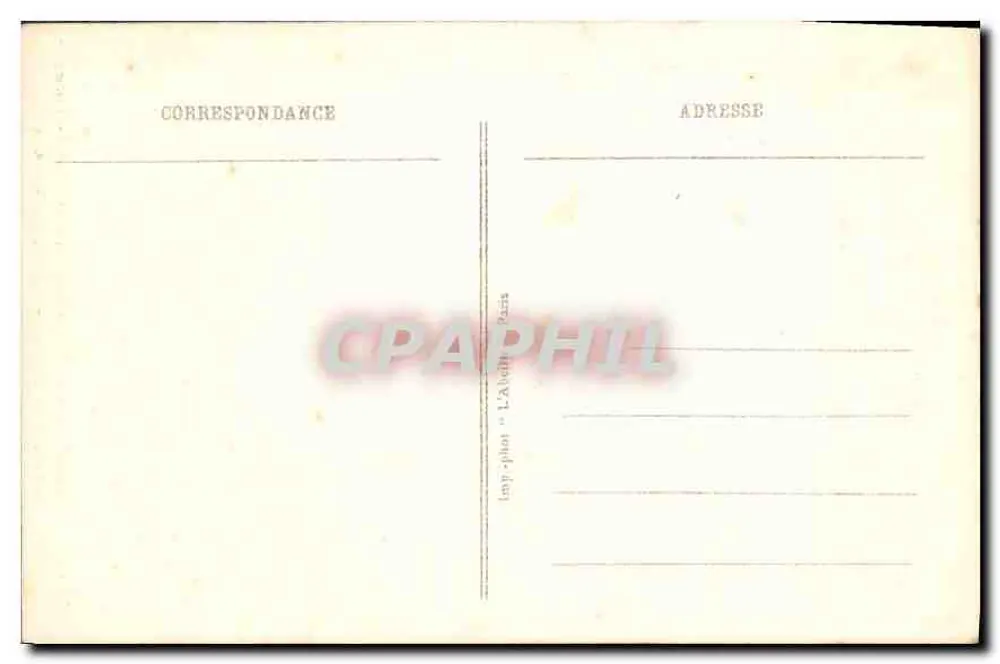 Paris - Das Grab des Unbekannten Soldaten unter dem Arc de Triomphe — Verlag L'Album Paris, n° 24 - Rückseite