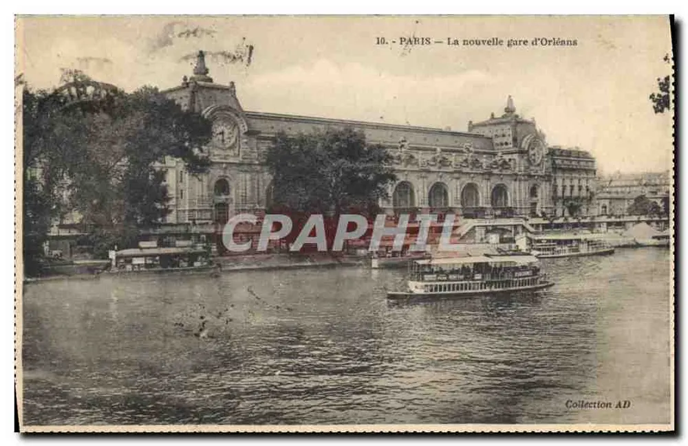 Paris — Die neue Gare d'Orléans — Sammlung AD - Vorderseite