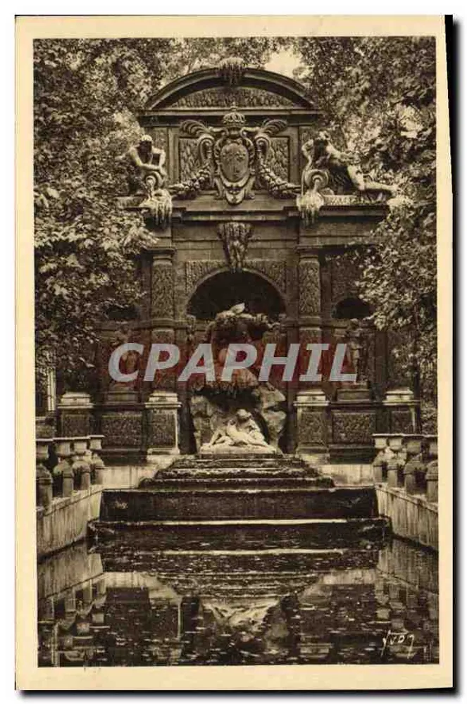Fontaine Médicis — Jardin du Luxembourg — Éditions d'Art, Paris - Vorderseite