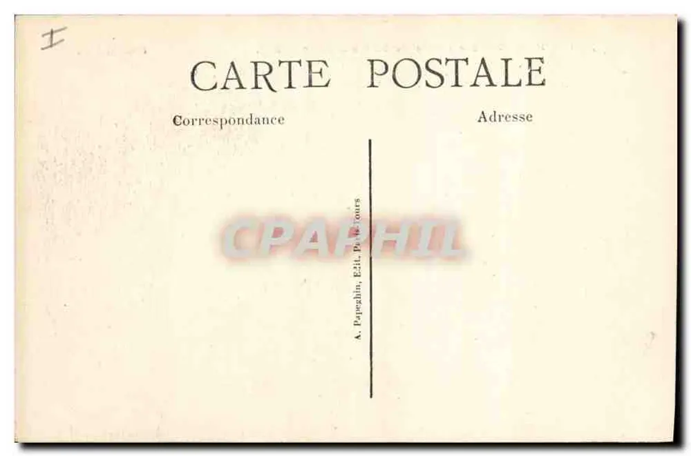 Paris — A Place de la Concorde — A.P. n°63 - Verso