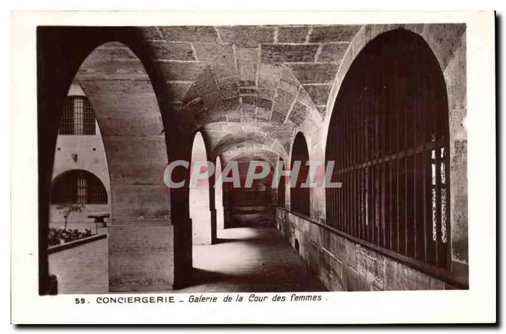 Conciergerie — Galerie der Frauenhof — Édition des Monuments Historiques au Grand Palais - Vorderseite