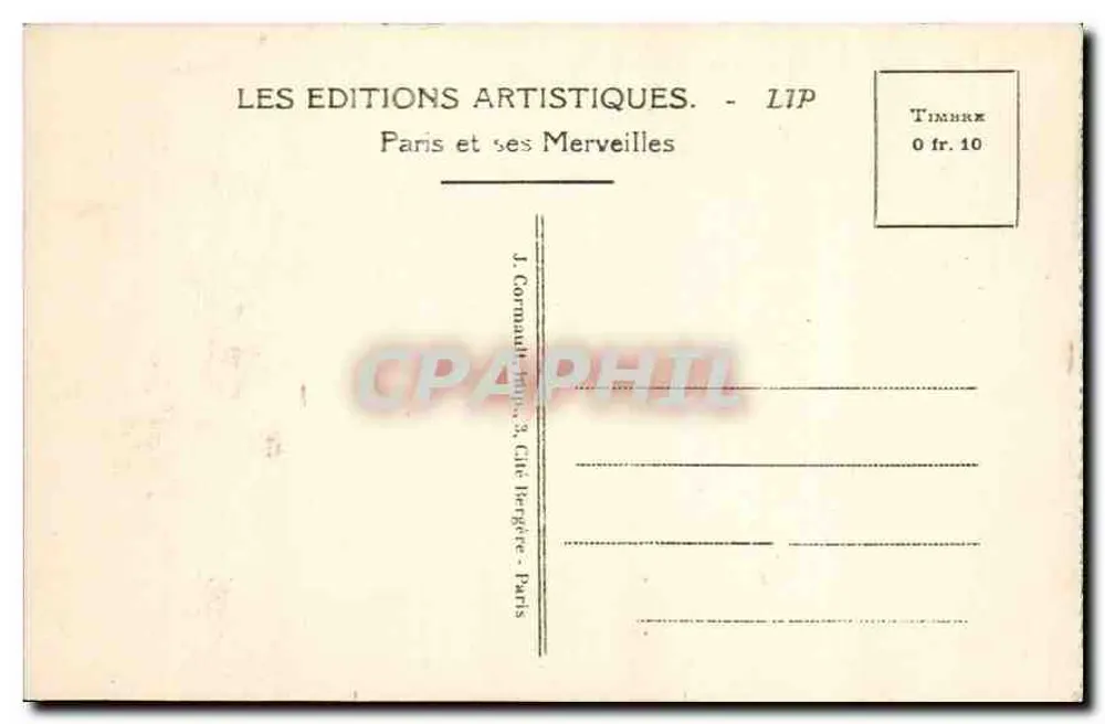 Paris — O Pont Alexandre III — LIP - Verso