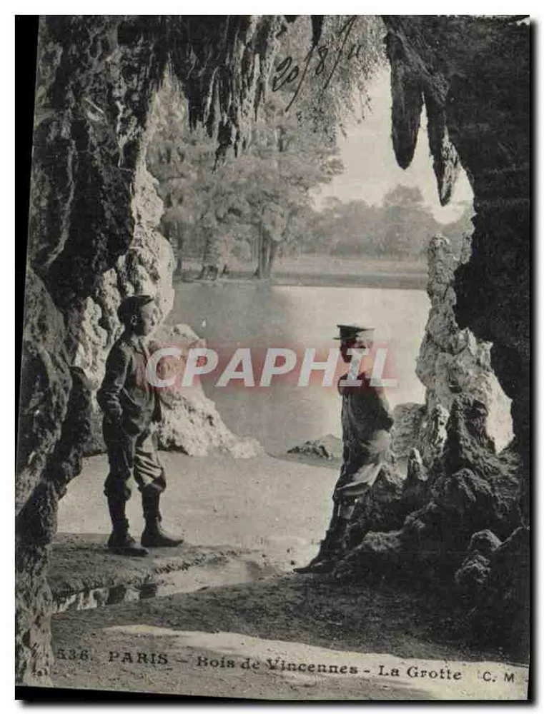 Paris - Bois de Vincennes - A Gruta — C. M. n° 536 - Frente