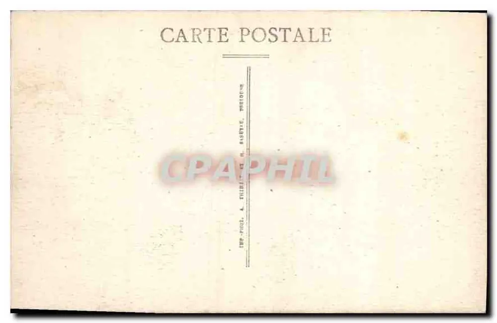 Paris — Place de la République und Faubourg du Temple — Imp. Phil. & N. Bastiuc, Pontorrec - Rückseite