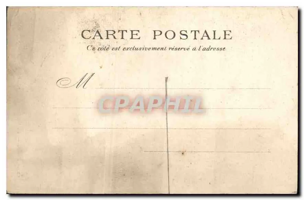 Parijs — Het monument van F. Arago — E.P.C. Parijs - Achterkant