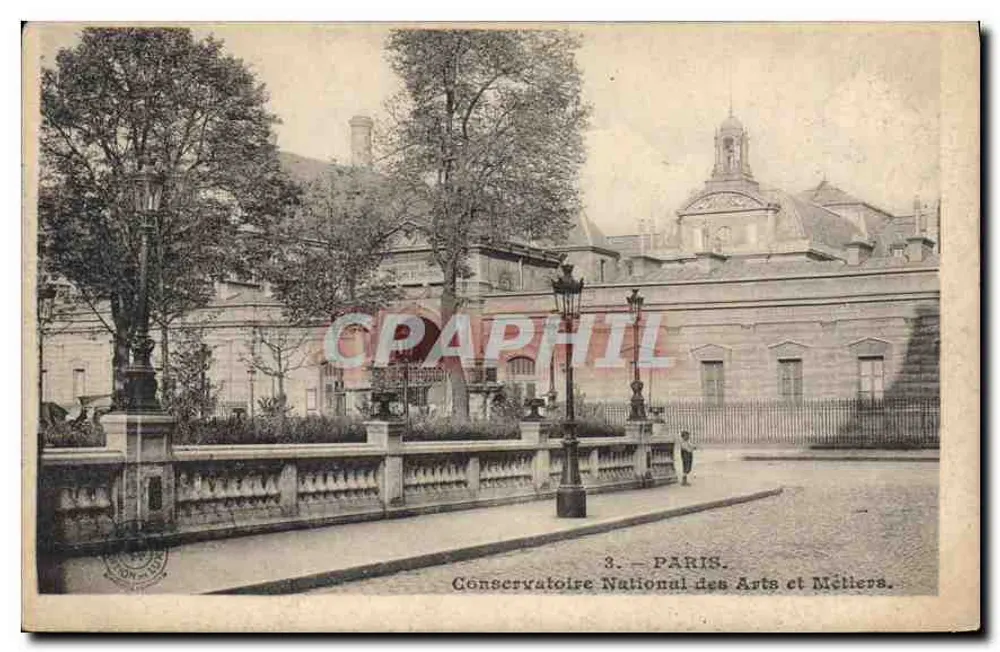 Nationalkonservatorium der Künste und Handwerks — Paris — unbekannter Verleger, Seriennummer 3 - Vorderseite