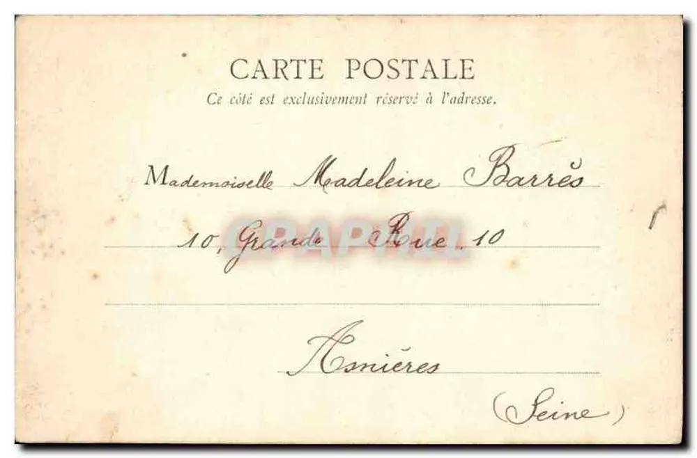 Ponte Alexandre III — Paris — B.F. Paris n°32 - Verso