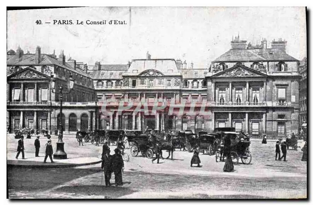 Paris — O Conselho de Estado — n°40 - Frente