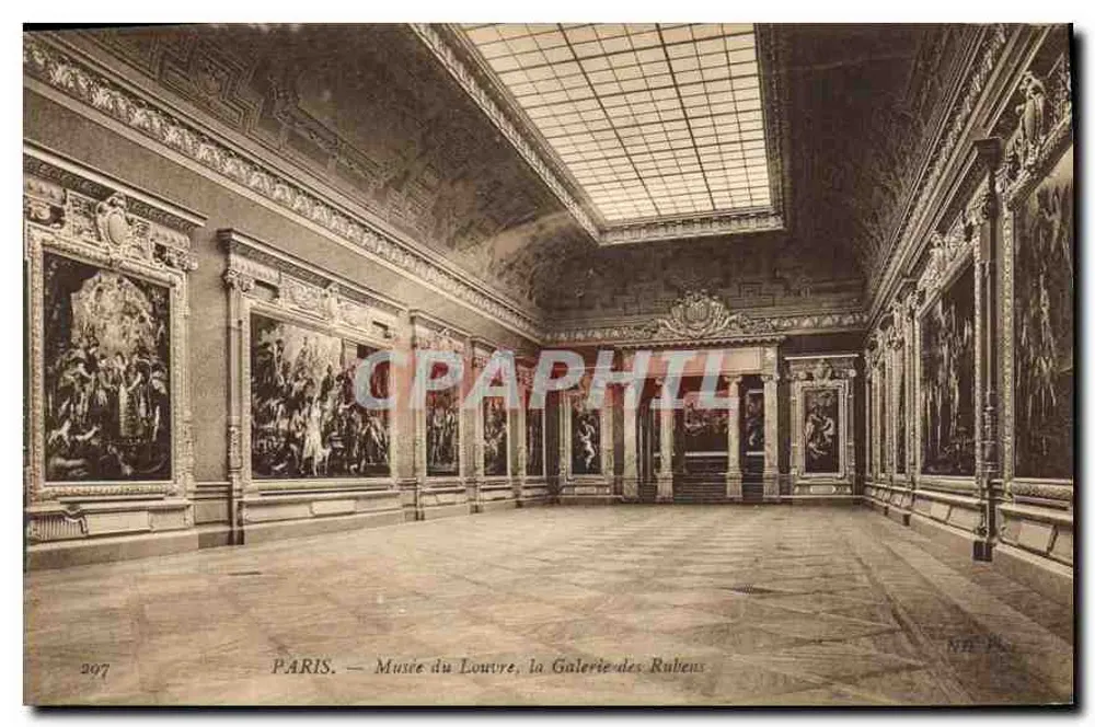 Paris — Museum des Louvre, die Rubens-Galerie —N° 207 - Vorderseite
