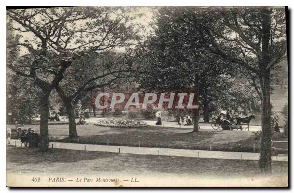 PARIS — O Parque Montsouris — LL. n°402 - Frente