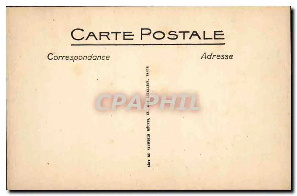 Paris — Die Avenue du Bois de Boulogne — Verlag Lévy et Neurmann, n°37 - Rückseite