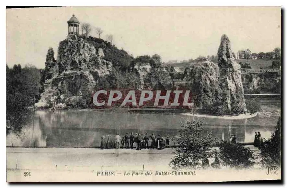 PARIS — O Parque das Buttes-Chaumont — JND Fot. - Frente