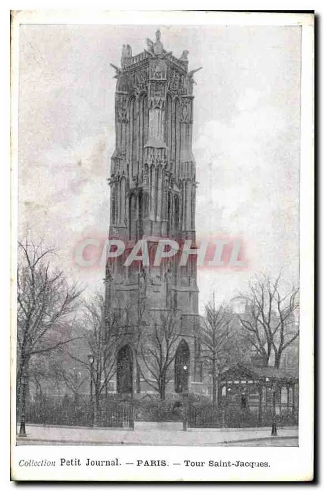 Torre Saint-Jacques — Paris — Coleção Petit Journal - Frente