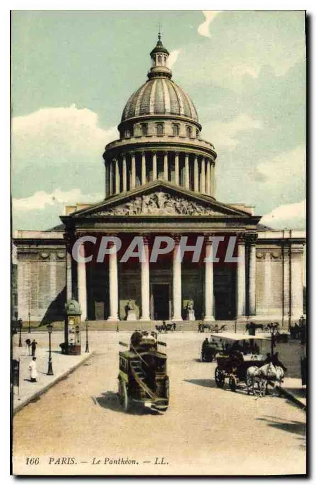 Paris — O Panteão — LL. n° 166 - Frente