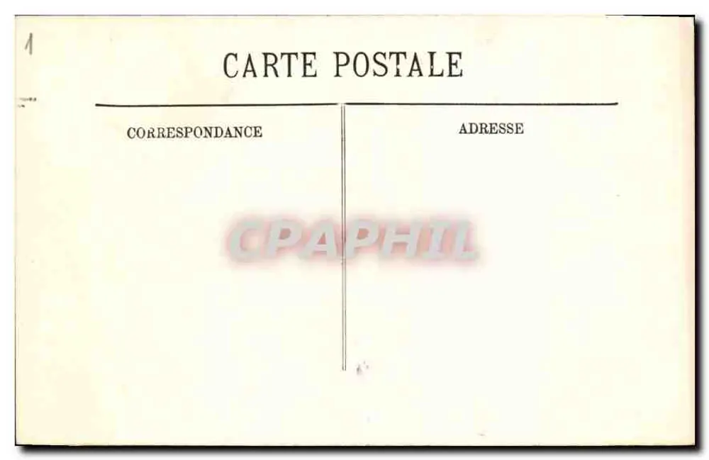 Paris — O Panteão — LL. n° 166 - Verso