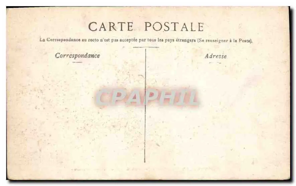Paris — Der Pont d'Arcole & Rathaus — Verlag nicht sichtbar - Rückseite