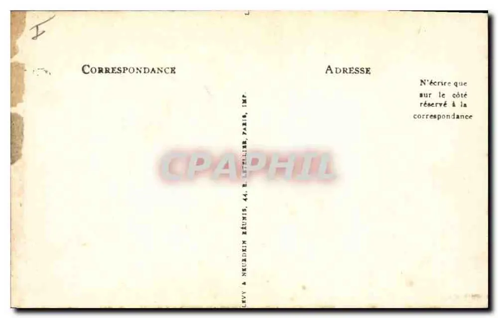 Le Puy — Museu Crozatier — editor TL, n° 72 - Verso